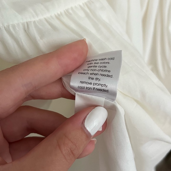 Elizabeth & James White Knight Moto's dress - Picture 6 of 6